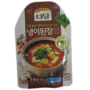 다담냉이된장찌개양념 140G/씨제이