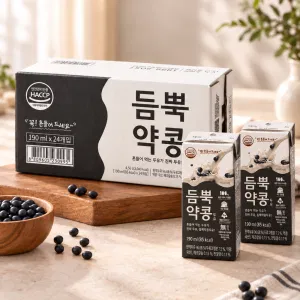 서울에프엔비 유기농마루 듬뿍약콩두유 , 190ml, 24개
