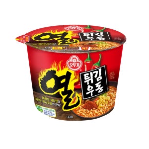 오뚜기 열 튀김우동 큰컵라면 100g, 1개