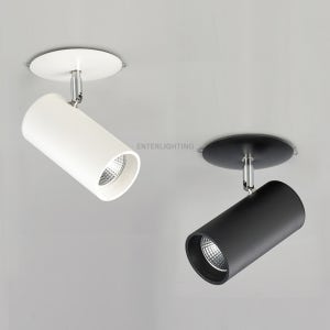 3인치 4인치 반매입 원통A 8W 램프 교체형 E26 LED 전구 매입 스포트라이트 조명