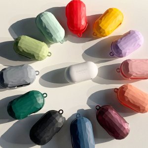 다이아 컬러 젤리 TPU 갤럭시 버즈 플러스 케이스 디자인 보호 악세사리 (11colors)