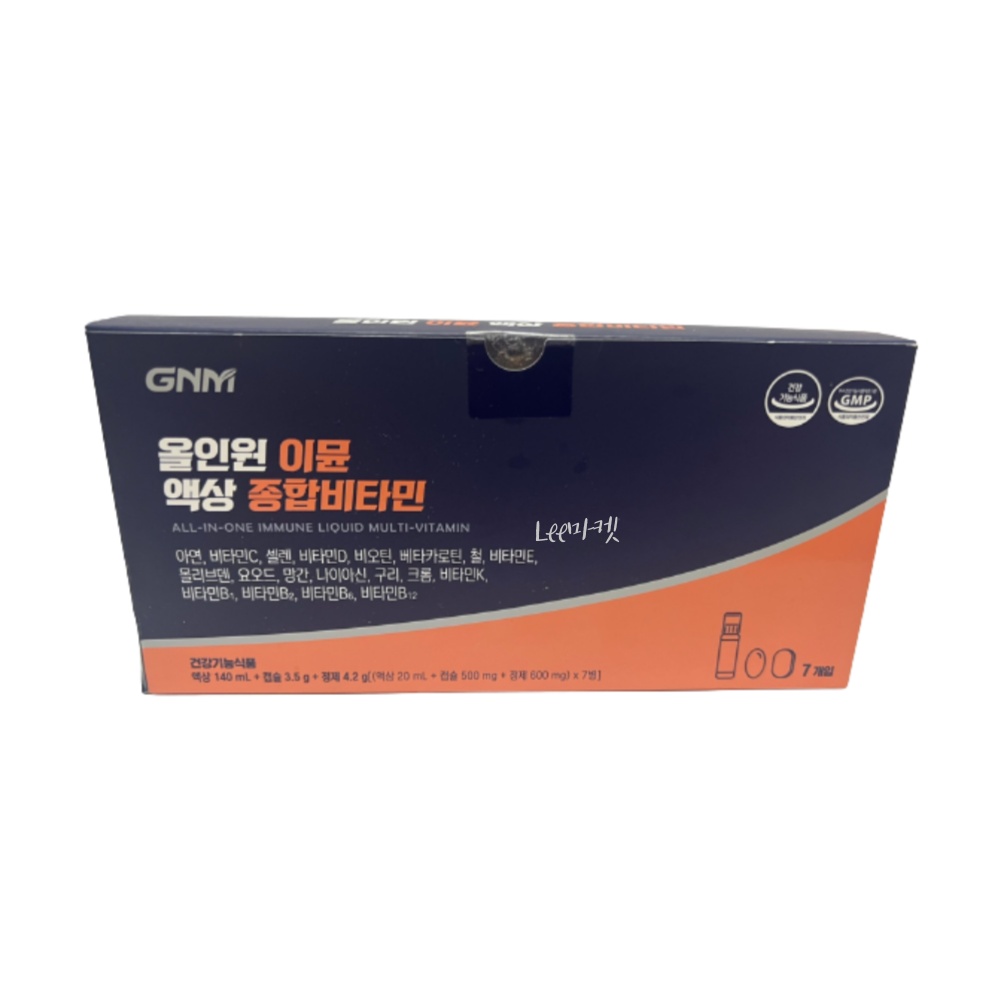 GNM 올인원 이뮨 액상 종합비타민 7병