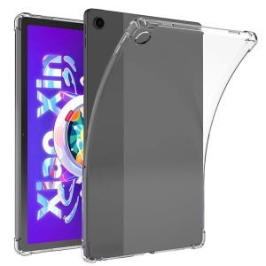 컬러풀 투명 젤리 에어백 슬림 심플 태블릿 케이스 stc022 클리어, 레노버탭M10플러스 3세대 10.6