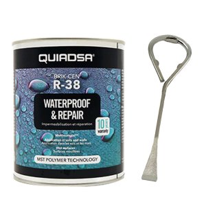R38 바르는 실리콘 방수 페인트 옥상 바닥 베란다 욕실 외벽 실내 천정 백색 1kg