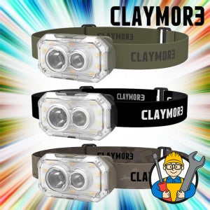 크레모아 헤디플러스 헤드랜턴 층전식 CLC-470 블랙 LED 헤드 라이트 등산 캠핑