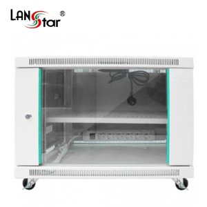 [LANSTAR] 랜스타 LS-500H 허브랙 통신랙 아이보리 9U 500x500x600