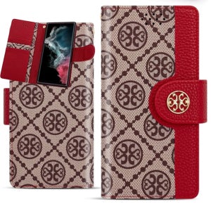 LG X500 금장 지갑 다이어리 케이스 레드 LGM-X320 카나