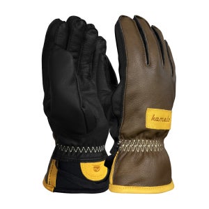 카멜로 가죽 기모 안감 겨울 방한 등산장갑 717-K