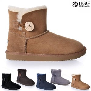 어그 호주 여성 클래식 미니버튼 양털 부츠 DK003