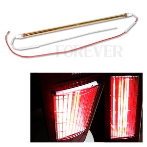 근적외선 히터 난로 교체용 램프 400W 전기 히터 수리 부품 21.5cm