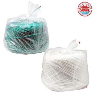 국산 볼로프 백색/녹색 (굵기/3-5mm,길이/430-1200M) 다용도 로프 현수막끈 빨래줄 노끈