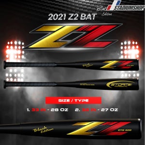 스톰 야구배트 카본 배트 블랙 Z2 CTS 500