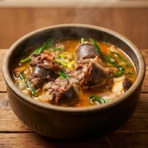 유비푸드 얼큰 병천식 순대국 640g x 5팩