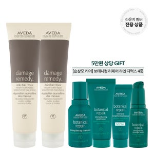 [라운지 전용딜][손상모발용][53,000원 상당 증정] 데미지 레미디 리페어 듀오 세트