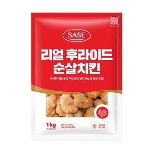 사세 리얼 후라이드 순살치킨 1kg 가라아게 순살 치킨
