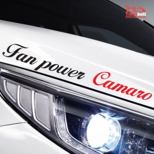 차포인트 카마로 흘림체 슬로건 스티커 TP0000CXU