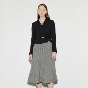 [린]델라 체크 원피스 LWOPNL0400