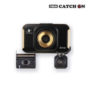 NEW CATCH ON 3채널 5WAY 차량용 블랙박스 64GB 무료장착 OTG리더기