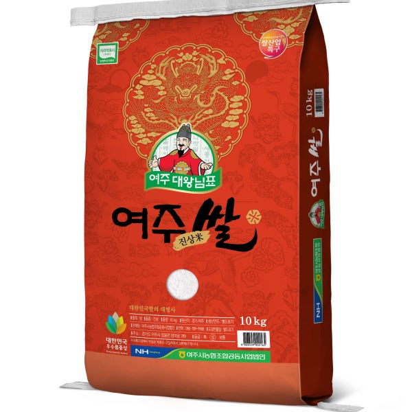 [농할쿠폰] 대왕님표 여주쌀 진상미 26년산 햅쌀 상등급 당일도정