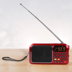 효도라디오 휴대용 등산용 소형 어르신 MP3 재생 USB충전방식