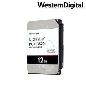 [WD공식총판점] Ultrastar HC520 12TB HUH721212AL5204 SAS 타입 무상5년 서버 NAS 데스크탑 하드디스크 HDD (SATA3 호환안됨)