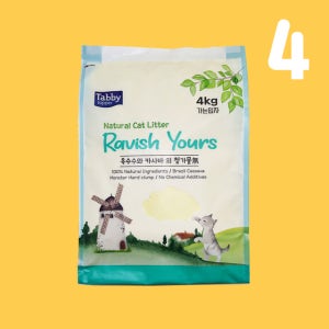 테비토퍼 라유 카사바모래 가는입자, 4kg, 4개