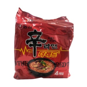 신라면더레드(멀티) 125Gx4입/(주)농심