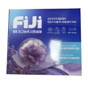 피지 NEW 파워 시트 세탁세제 120매