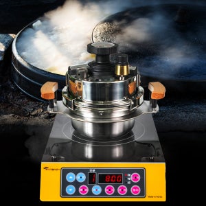 디지털 아궁이 인덕션 솥밥 냄비 누룽지 1인용 가정용 업소용 스텐 압력 가마솥 밥솥