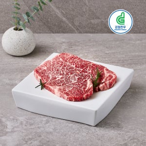 강원한우 채끝 스테이크300g, 1+등급 이상