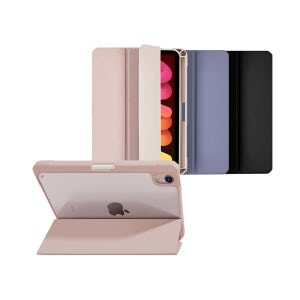 탱글우드 아이패드 미니 8.3인치(6/7세대) 클리어 핏 케이스 애플펜슬 수납 스마트커버