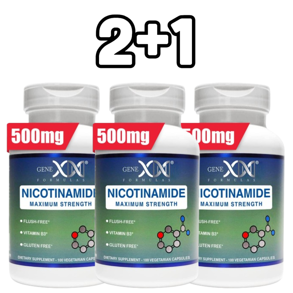 제넥스포뮬러 니코틴아미드 500mg 100캡슐 3개