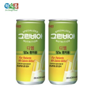 그린비아 디엠 당뇨환자용 당뇨식 저당간식 전문영양식 200ml 30캔