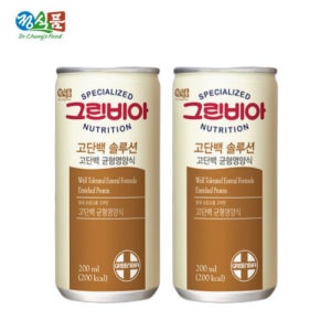 그린비아 고단백솔루션 균형영양식 영양보충 200ml 30캔