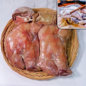 모두의국밥 삶은돼지머리 3kg내외 발골 돈두 식당업소용 머릿고기슬라이스 돼지부산물