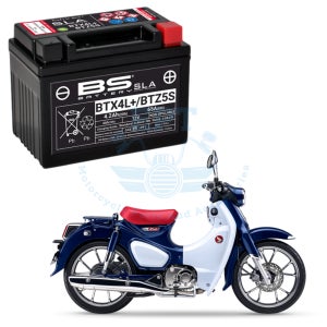 슈퍼커브 헌터커브 C125 AGM 배터리 BTZ5S 4암페어 (YTX4L-BS 대응)
