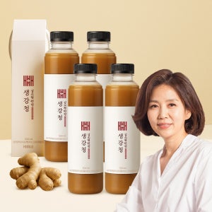 헤밀레 김소형원장 생강청 물 한방울 넣지 않은 국내산 생강차 500ml, 4개