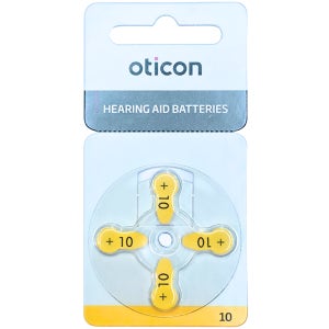 오티콘 보청기 배터리 건전지 밧데리 약 [오티콘 10A 1세트 (40알)]