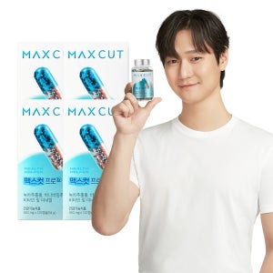 헬스헬퍼 맥스컷 프로 크롬 고경표 다이어트 혈당 체지방 컷팅제 120캡슐, 4개