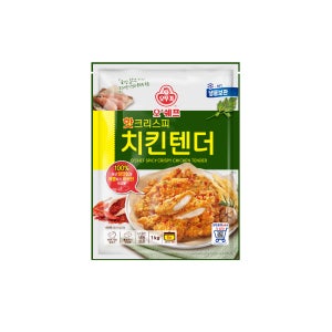 오뚜기 핫크리스피 치킨텐더 1kg 10개입/box