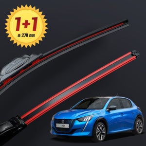 1+1 푸조 e208 e-208 프리미엄 하이브리드 윈도우브러쉬 와이퍼 블레이드 PR