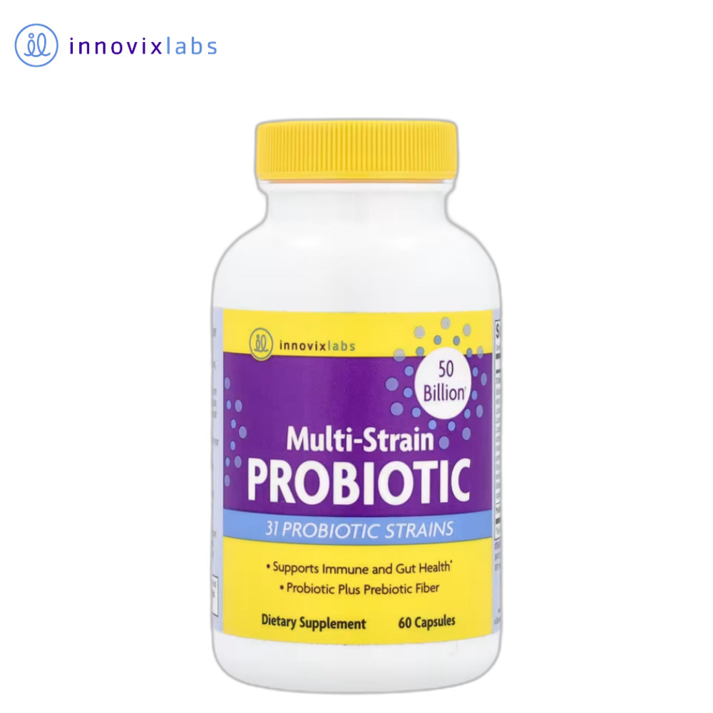 이노빅스랩스 <b>멀티 스트레인 프로바이오틱</b> 50빌리언 60캡슐