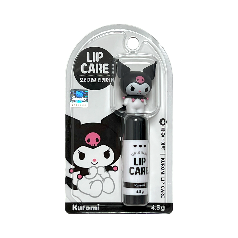 산리오 쿠로미 피규어 립밤 어린이 유아 키즈