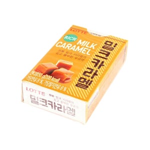 롯데 밀크카라멜50g 낱개 탕비실 과자 간식