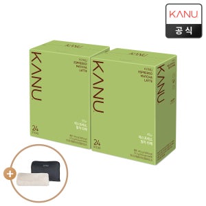 [와플담요 증정] 카누 에스프레소 말차 라떼 24T 2개