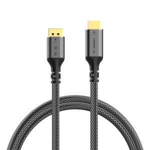 넥스트유 케선화 UHD 8K DP 1.4 to HDMI 2.1 케이블 2m, 1개