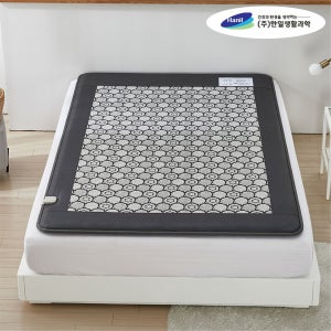 한일생활과학 프리미엄 그래핀사각 탄소 전기장판 퀸 2난방 / 침대 바닥 전기매트 온도조절기 두꺼운 대형