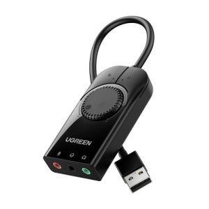 유그린 USB 외장형 사운드카드 U-40964