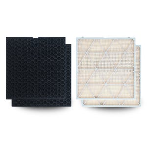 [호환]고품질 삼성 무풍큐브 하이브리드 CFX-H100D AX80R9080WWD 프리미엄골드 항균 동필터 2단형