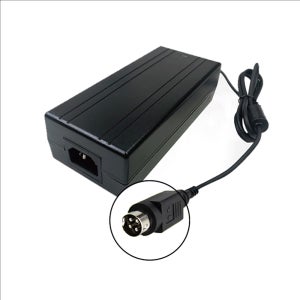 24V6.3A 4PIN DIN PLUG 접지형 어댑터, DC 24V 6.3A 딘잭 SMPS